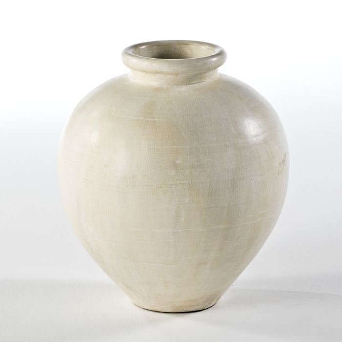 Vasija 50x50x60 Terracota Crema