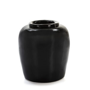 Vasija 50x50x62 Gres Negro