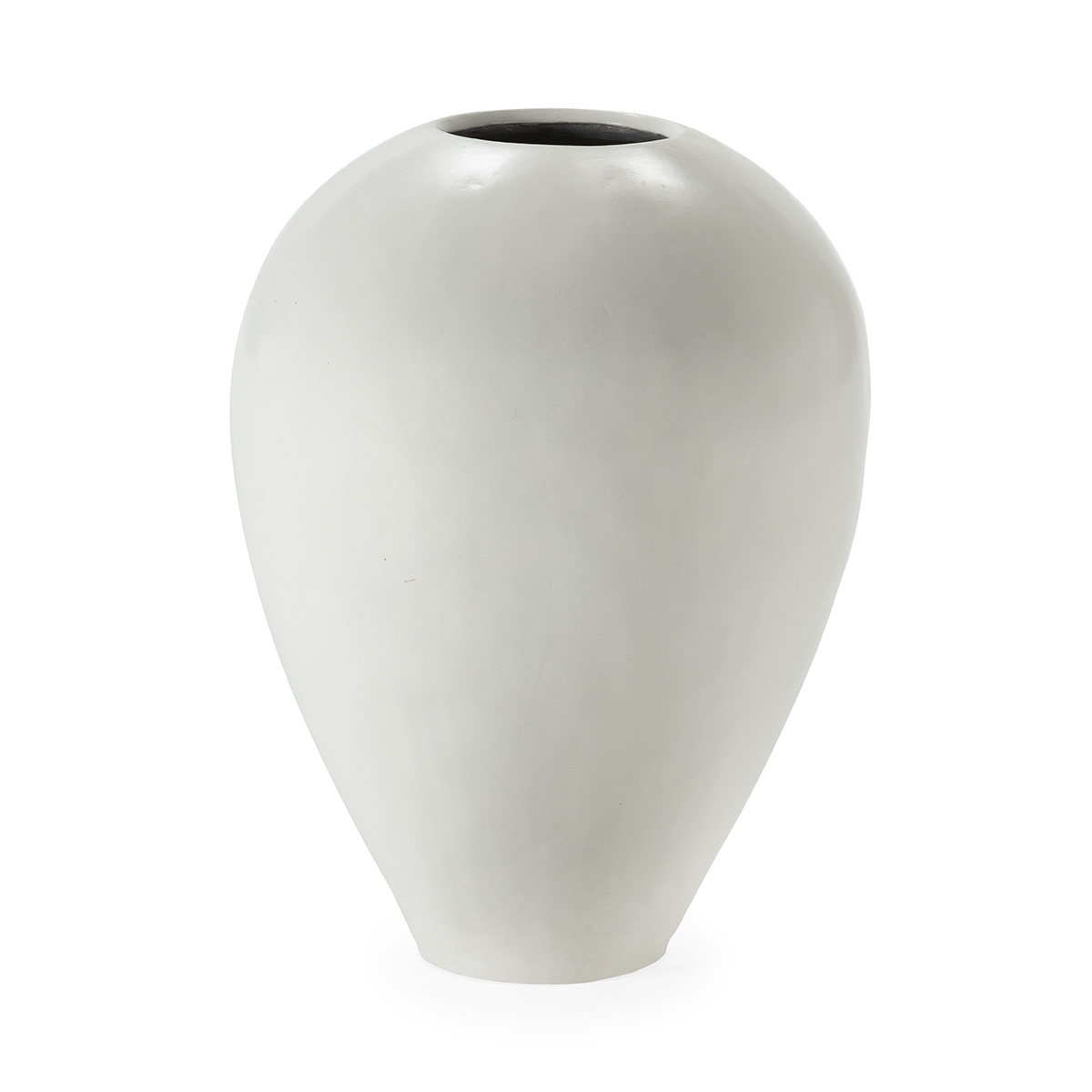 Vasija 55x55x80 Fibrocemento -- Blanco
