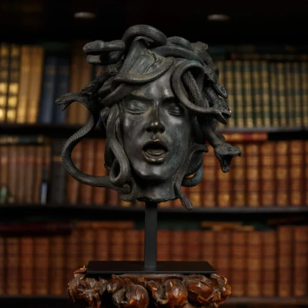 Cabeza de medusa femenina 12