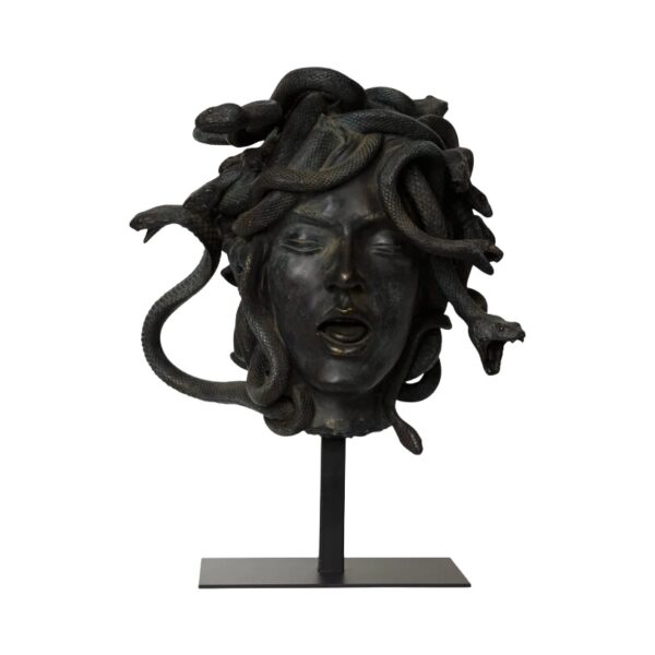 Cabeza de medusa femenina