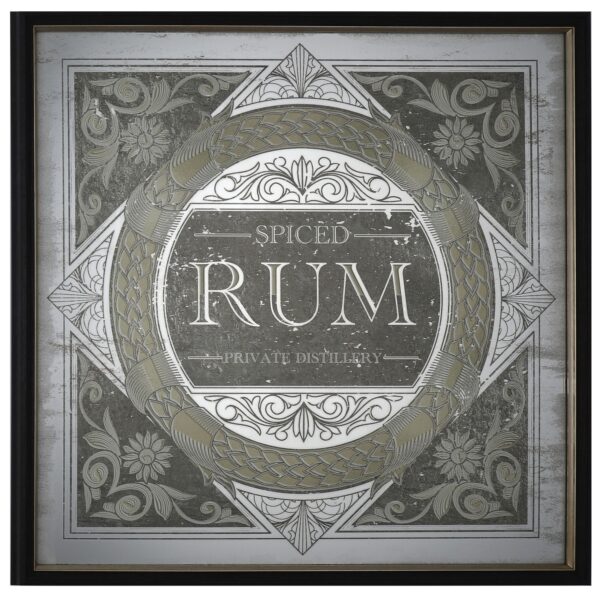 Cuadro espejo Rum