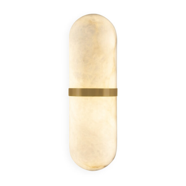 5x6x40 Metal/Alabastro -- Dorado