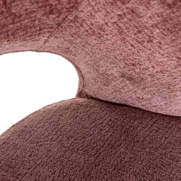 Bar stool Savoy rose chenille