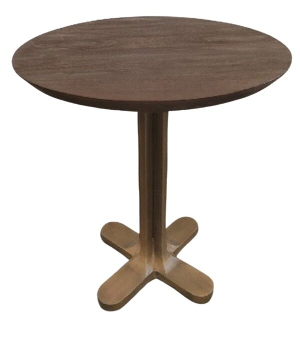 Bistro table Revelin dark brown 75Ø