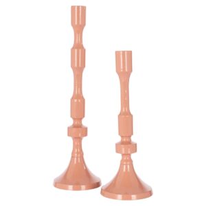 Candle holder Kyra pink large