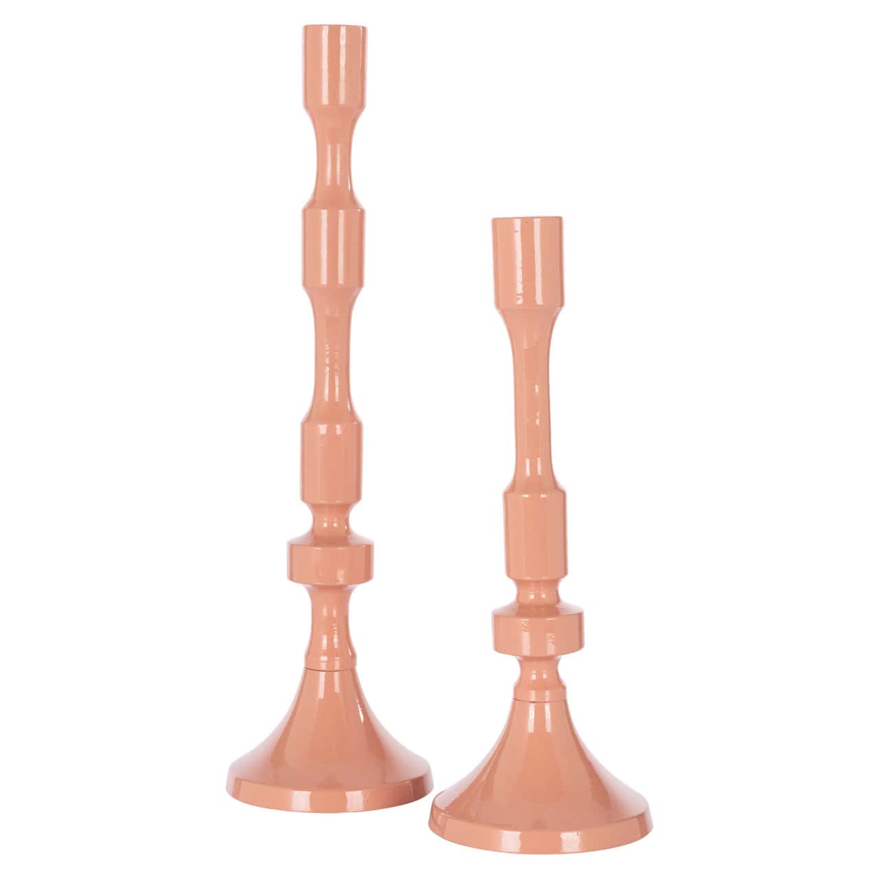 Candle holder Kyra pink large
