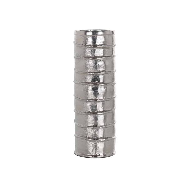 Candle holder Linde silver large