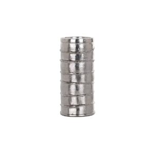Candle holder Linde silver small