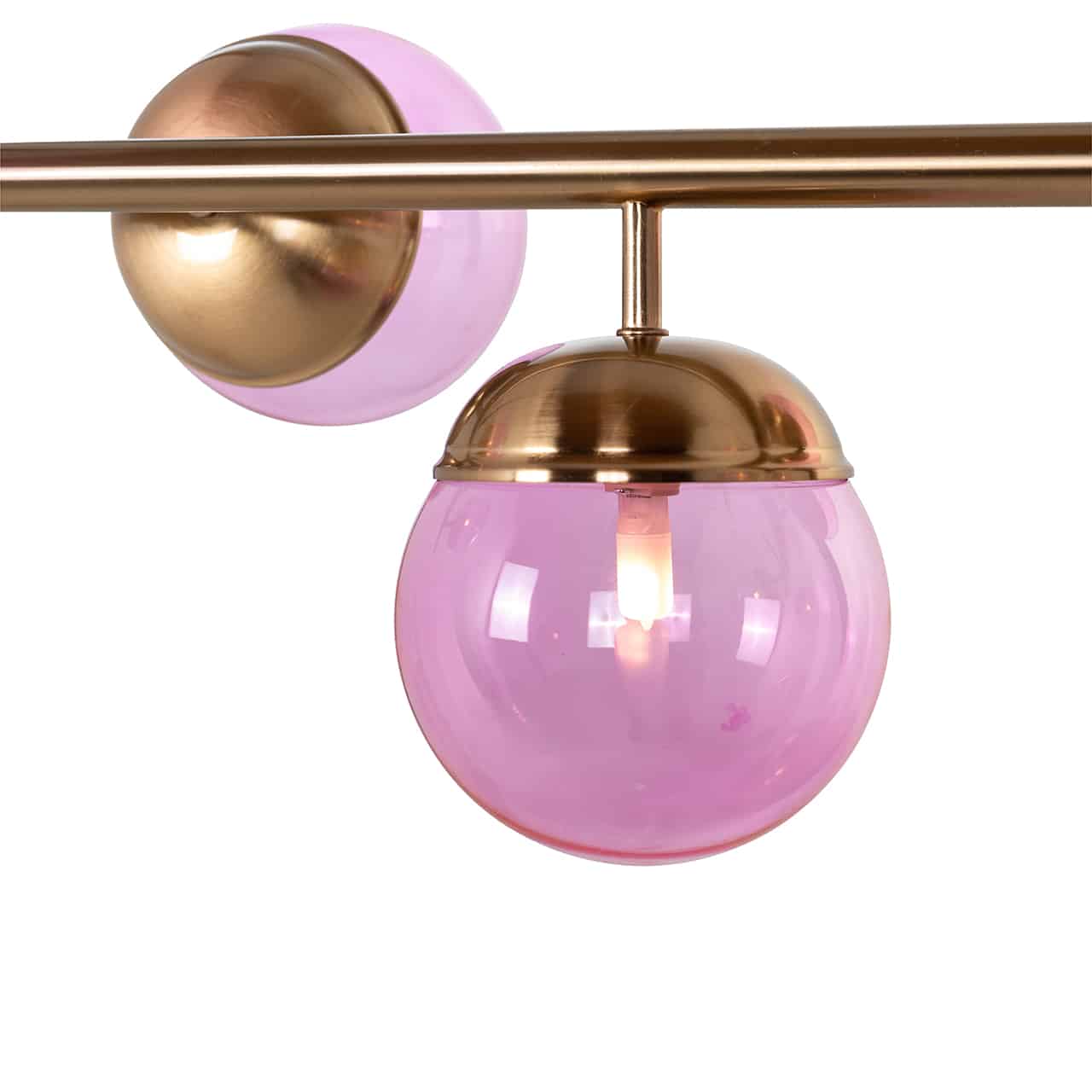 Chandelier Bente pink