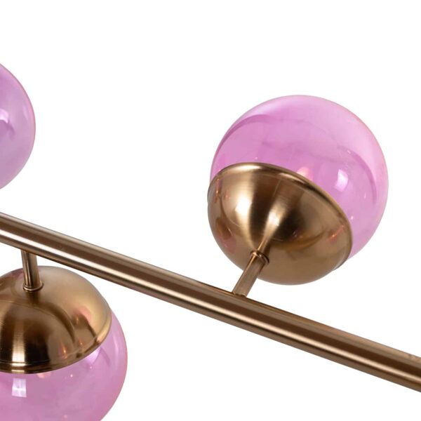Chandelier Bente pink