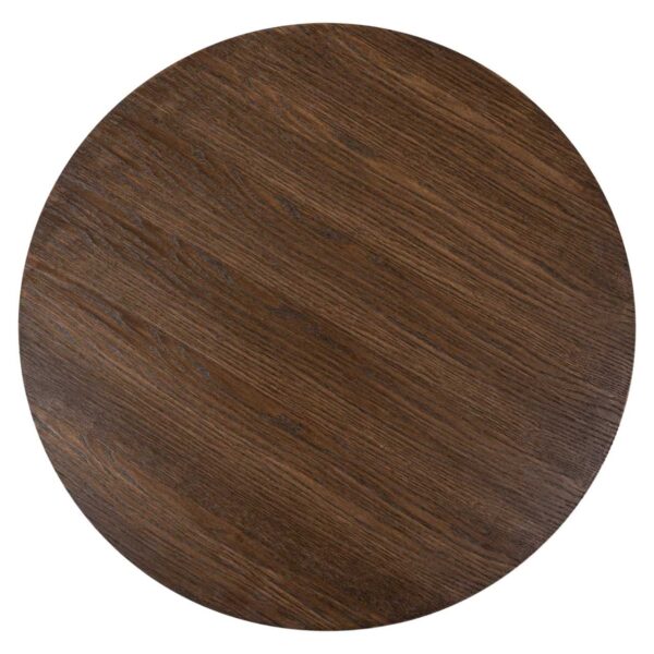 Coffee table Bonvoy brown Ø80