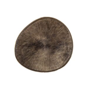 Coffee table Louve brushed gold (Set of 2)