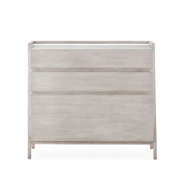 Cómoda 108x46x98 Madera de Cedro -- Gris Velado