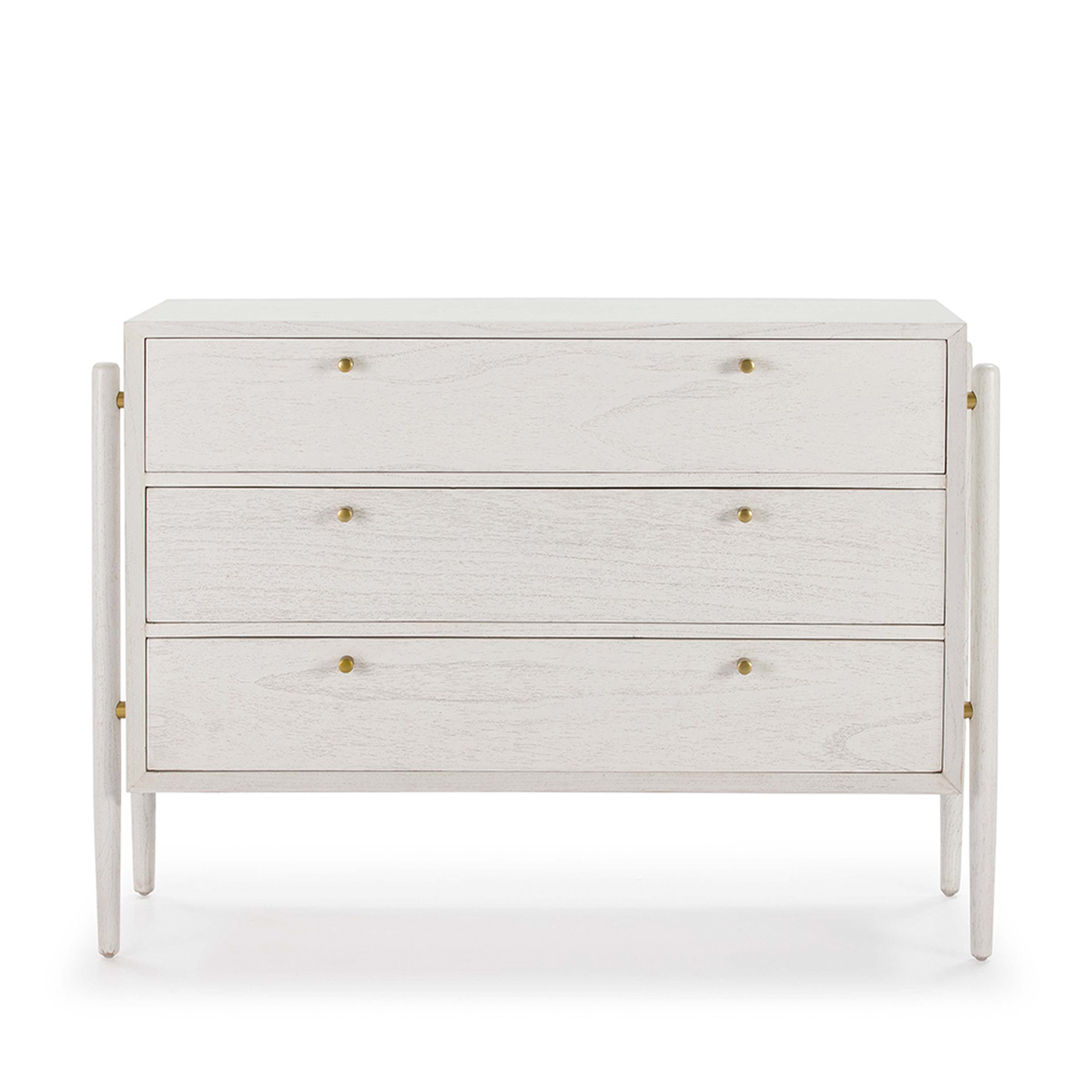 Cómoda 125x45x90 Madera Blanco