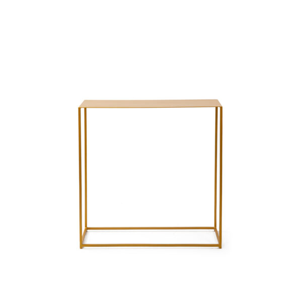 Consola 84x33x90 Metal Dorado Antique