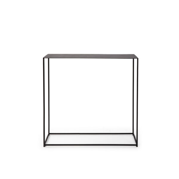 Consola 84x33x90 Metal Negro