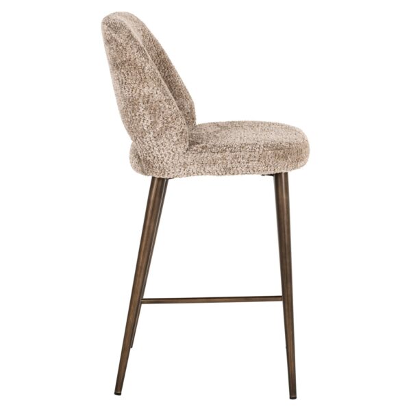 Counter stool Delphine lovely nature fire retardant