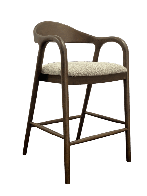 Counter stool Mihara mocca fancy