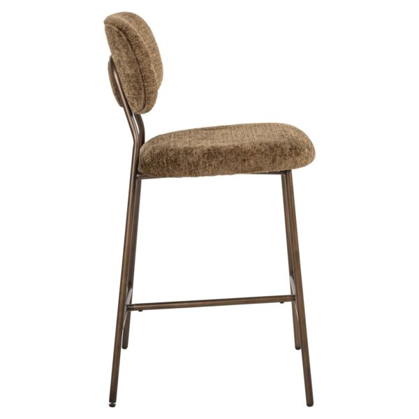 Counter stool Xenia brandy fusion fire retardant (Set of 2)