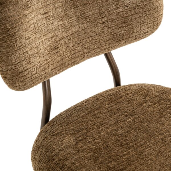 Counter stool Xenia brandy fusion fire retardant (Set of 2)