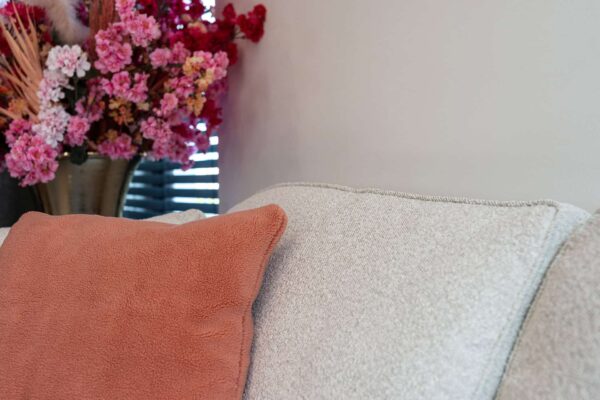 Cushion Teddy pink 50x50