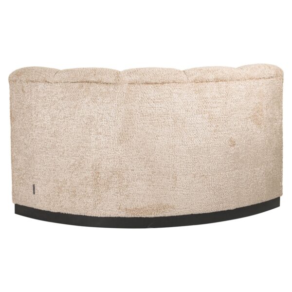 Dining bench Hillpark customized round corner
