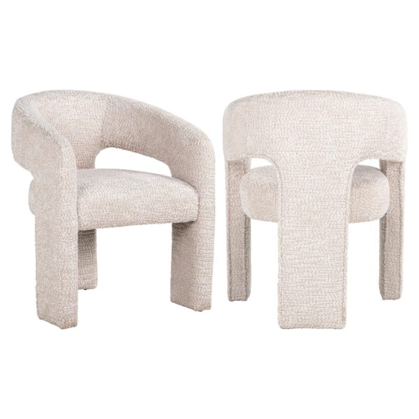 Dining chair Belle customized fire retardant