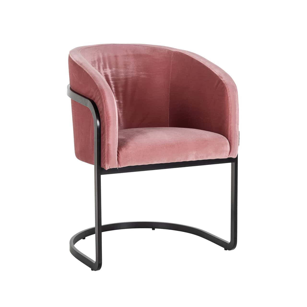 Dining chair Chiara genova blush