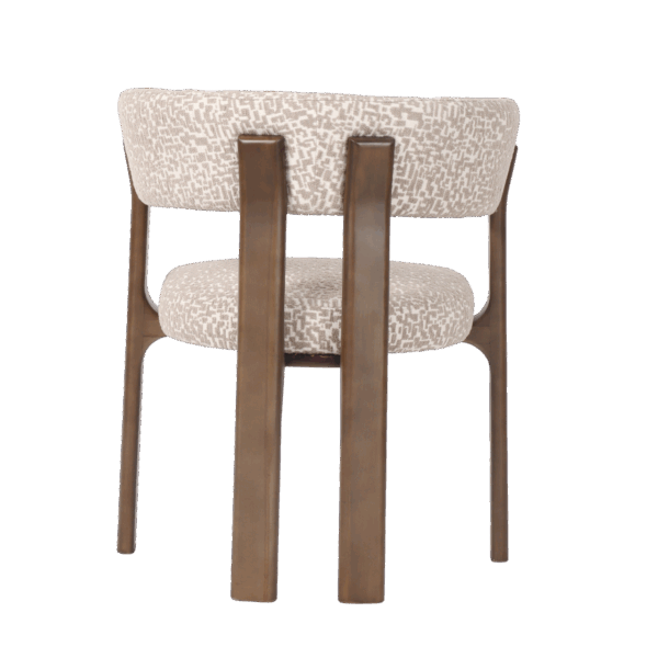 Dining chair Contigo natural geo