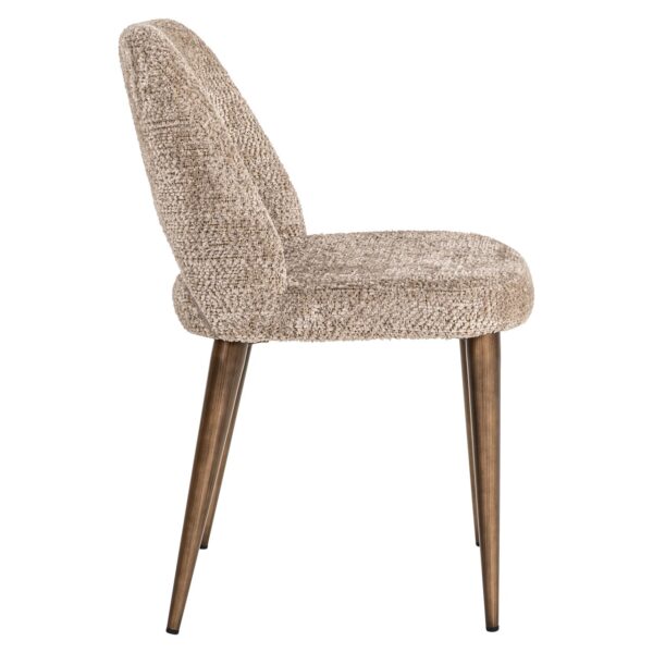 Dining chair Delphine lovely nature fire retardant (Set of 2)