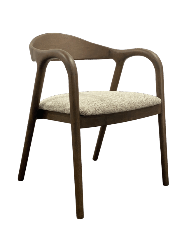 Dining chair Mihara mocca fancy