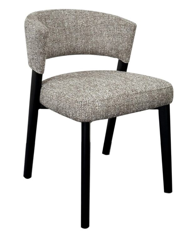 Dining chair Zeno earth tweed