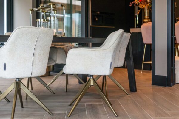 Dining table Baccarat dark coffee 230