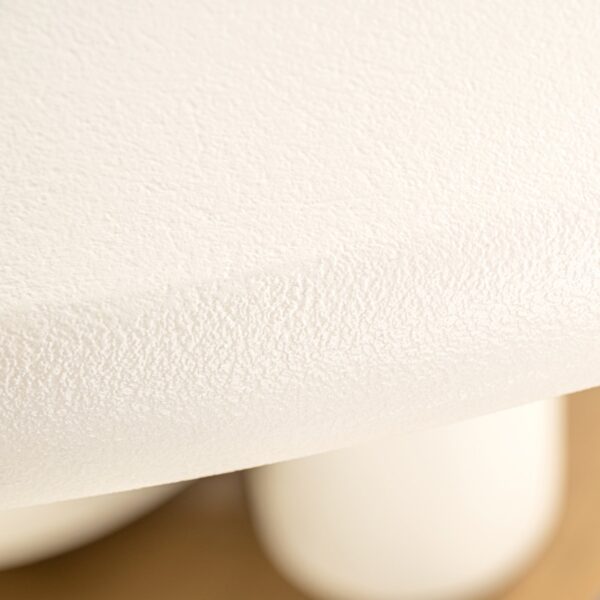 Dining table Winslow white 135Ø