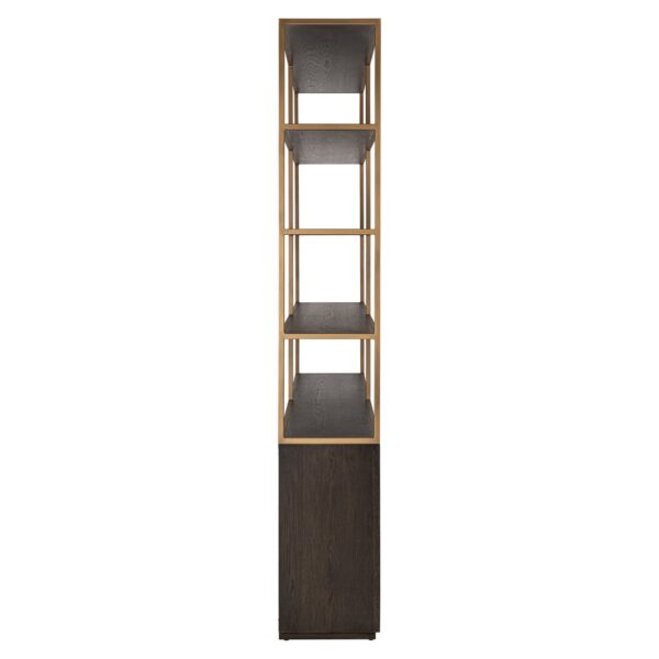 Display cabinet Carter brown large 4-doors