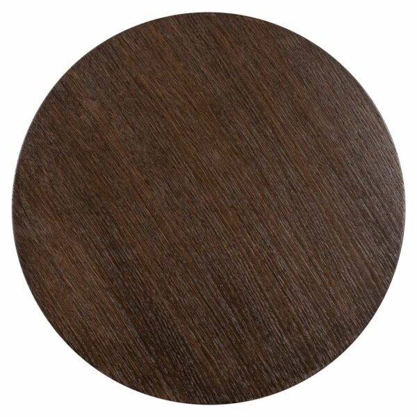 End table Bonvoy brown Ø50