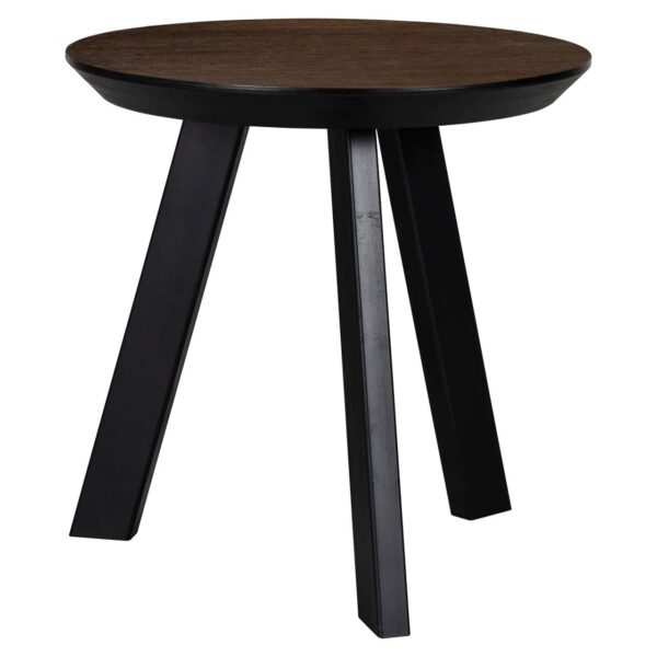 End table Bonvoy brown Ø50