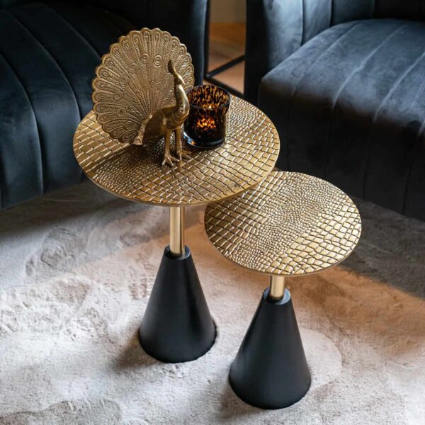 End table Cobra gold 30Ø