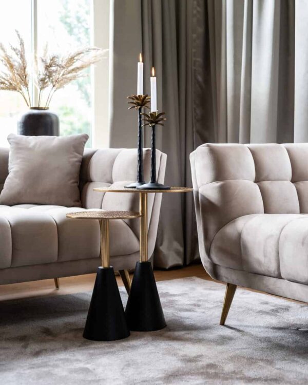 End table Cobra gold 30Ø