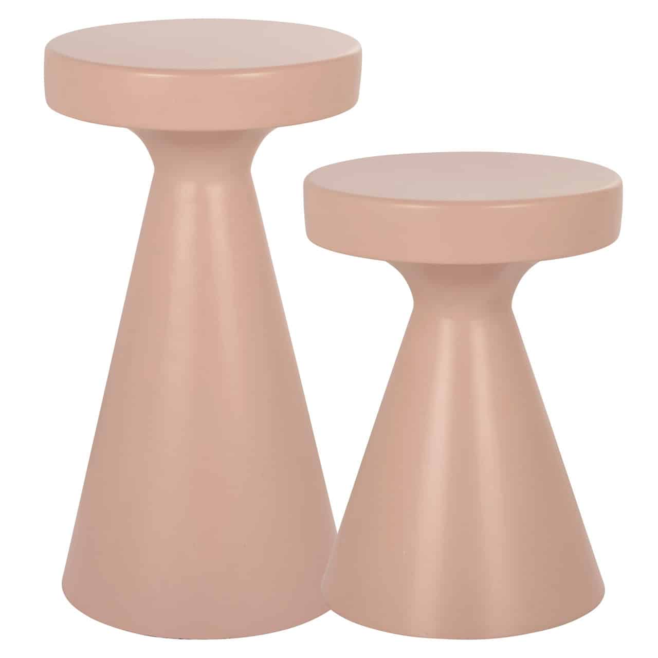 End table Kimble pink large 30Ø