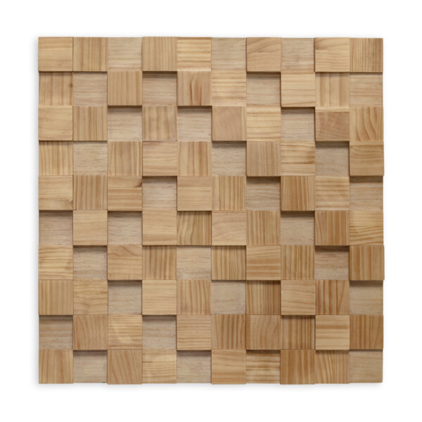 Escultura 79x5x79 Madera -- Natural