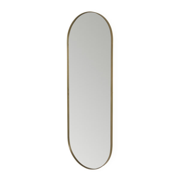 Espejo 50x3x140 Espejo/Metal Dorado