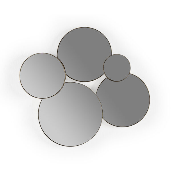 Espejo 67x3x62 Metal/espejo -- Dorado