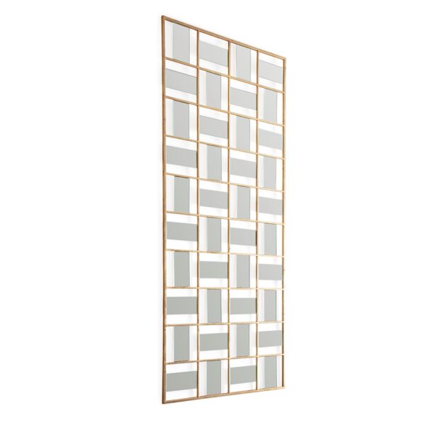 Espejo 76x3x187 Espejo/Metal -- Dorado