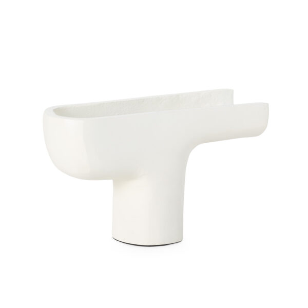 Figura 19x6x19 Hierro -- Blanco