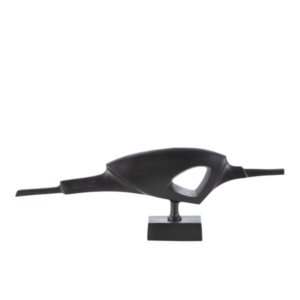 Figura 75x15x24 Metal -- Bronce Negruzco