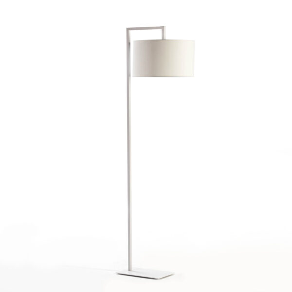 Lampara de Pie sin pantalla 20x35x170 Metal Blanco