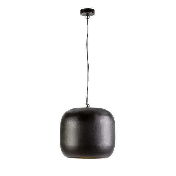 Lámpara de Techo 40x40x38 Metal Negro
