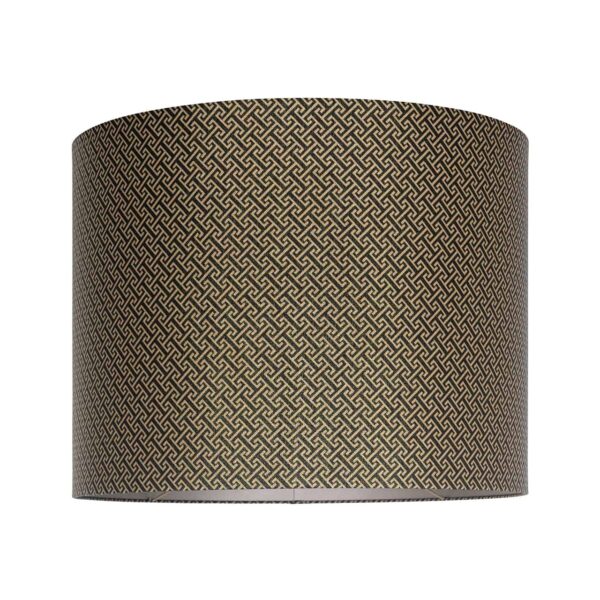 Lampshade Geo black 50Ø